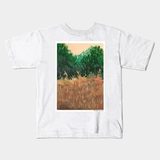 Abstract Field Kids T-Shirt